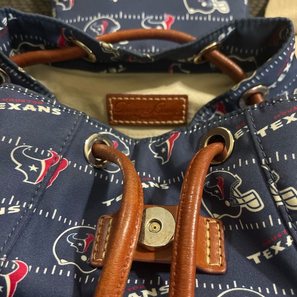 Dooney & Bourke NFL Texans Backpack Purse - Picture 3 of 6